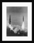 Missiles Being Launched into Sky by Anonymous