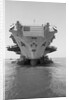 Tugboats Pushing the Aircraft Carrier John F. Kennedy by Corbis