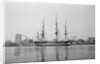 Old Ironsides in Boston Harbor by Anonymous