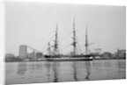 Old Ironsides in Boston Harbor by Anonymous