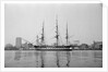 Old Ironsides in Boston Harbor by Anonymous