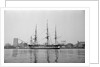 Old Ironsides in Boston Harbor by Anonymous