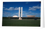 Congress Building in Brasilia by Anonymous