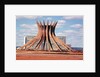 View of Brasilia Cathedral Under Construction by Anonymous