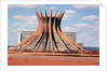 View of Brasilia Cathedral Under Construction by Anonymous