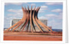 View of Brasilia Cathedral Under Construction by Anonymous