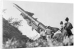 Soldiers Near a Missile by Anonymous