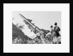Soldiers Near a Missile by Anonymous