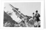Soldiers Near a Missile by Anonymous