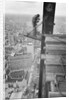 Workman Welding Steel Beams by Anonymous