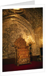 View of Peacock Throne by Anonymous