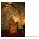 View of Peacock Throne by Anonymous