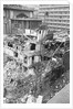 Demolition of the Famed Imperial Hotel Designed by Frank LLoyd Wright by Corbis