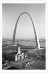 Aerial View of the Gateway Arch by Anonymous