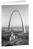 Aerial View of the Gateway Arch by Anonymous
