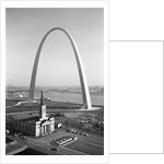Aerial View of the Gateway Arch by Anonymous