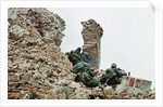 Marines Climbing Ruins by Anonymous