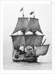 Replica of Mayflower Sailing by Anonymous