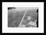 Aerial View of Airstrip and Air Force Base by Anonymous
