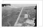 Aerial View of Airstrip and Air Force Base by Anonymous