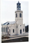 Exterior View of Church Being Reconstructed by Anonymous