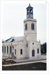 Exterior View of Church Being Reconstructed by Anonymous