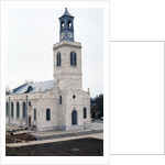Exterior View of Church Being Reconstructed by Anonymous