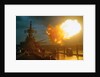 View of USS New Jersey Firing Guns by Anonymous