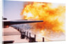 Battleship Firing Guns by Anonymous