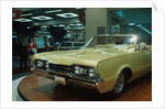 Oldsmobile Being Displayed at Auto Show by Anonymous