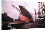 Giant Cunard Liner by Anonymous