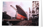Giant Cunard Liner by Anonymous
