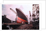 Giant Cunard Liner by Anonymous