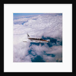 Navajo Piper Plane Flying by Anonymous