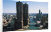 View of the Twin Towers in Chicago by Anonymous