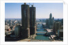 View of the Twin Towers in Chicago by Anonymous