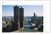 View of the Twin Towers in Chicago by Anonymous