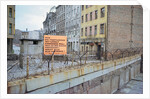 German Border Poster by Anonymous