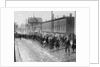 View of Mill Strikers During Protest by Anonymous
