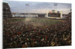 Mets Fans Bombarding the Field by Anonymous