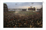 Mets Fans Bombarding the Field by Anonymous