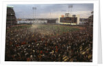 Mets Fans Bombarding the Field by Anonymous
