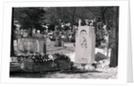 Coffin at Burial Site by Anonymous