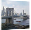 Brooklyn Bridge with Lower Manhattan Skyline by Anonymous