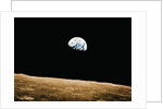 View of the Earth Rising by Anonymous