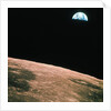 View of the Earth Rising by Anonymous