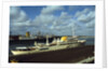 View of Large Yacht Offshore by Anonymous