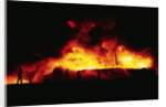 Suez Burning from Air attacks by Anonymous