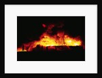 Suez Burning from Air attacks by Anonymous