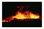 Suez Burning from Air attacks by Anonymous